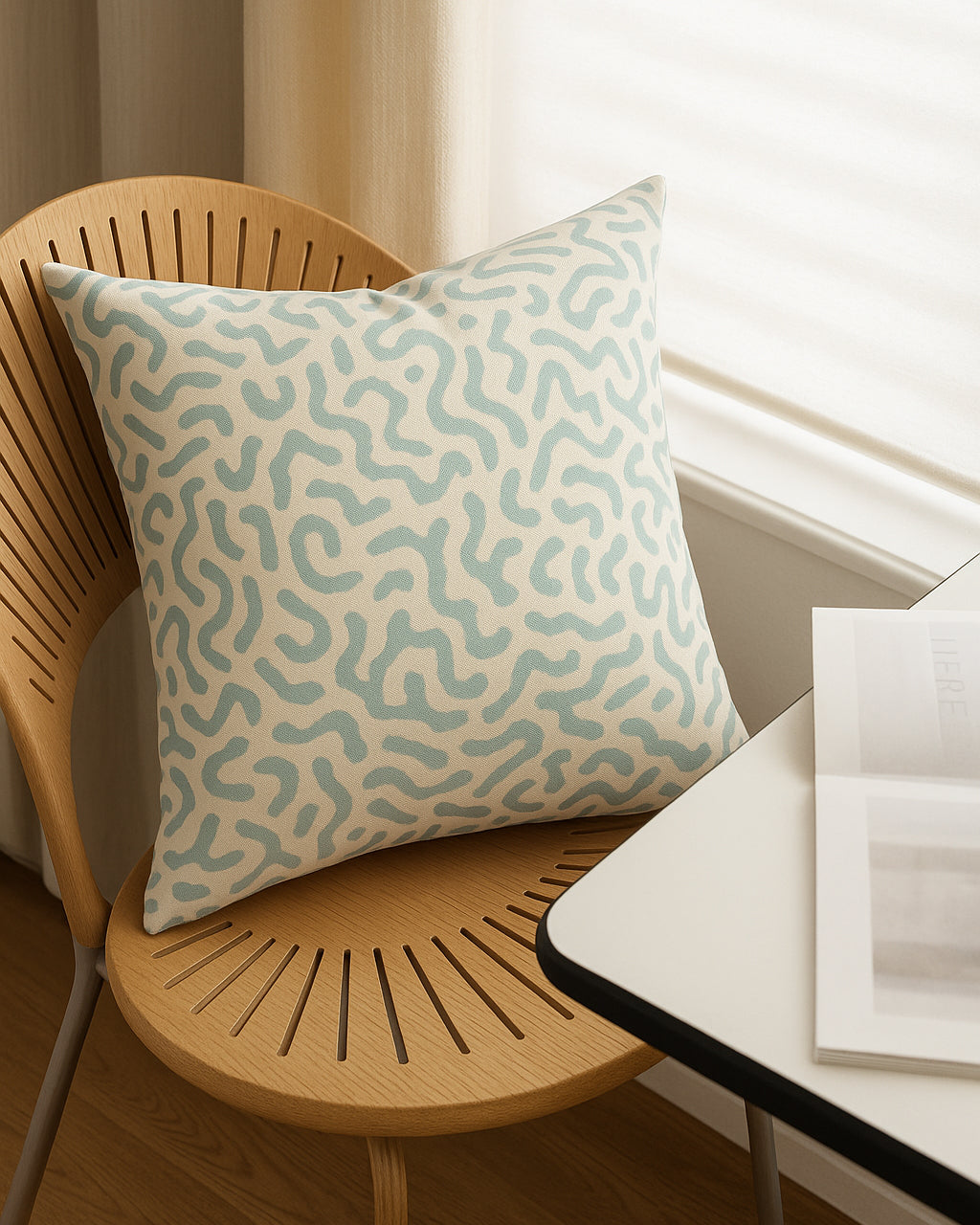 sky labyrinth pillow